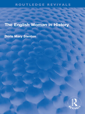 cover image of The English Woman in History